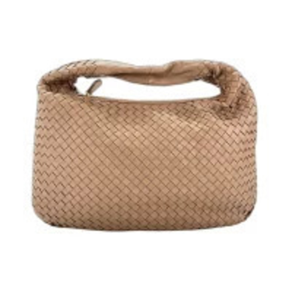 Bottega Veneta Intrecciato Veneta Hobo Bag woven nappa leather Brown